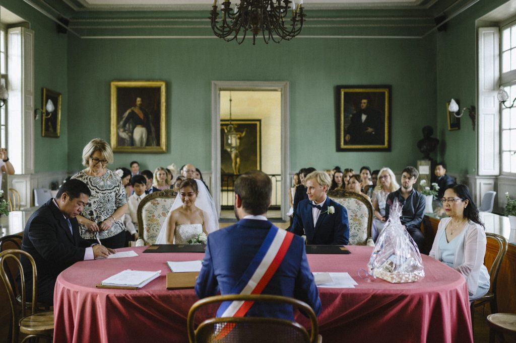 French wedding ceremony