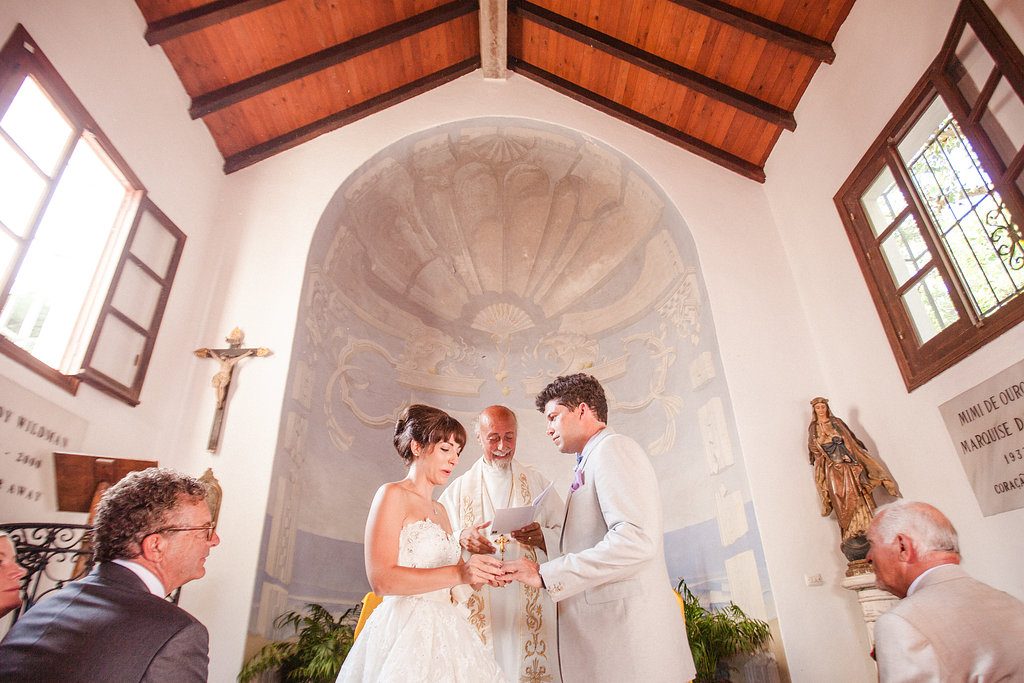 Wedding ceremony in Marbella in Spain
