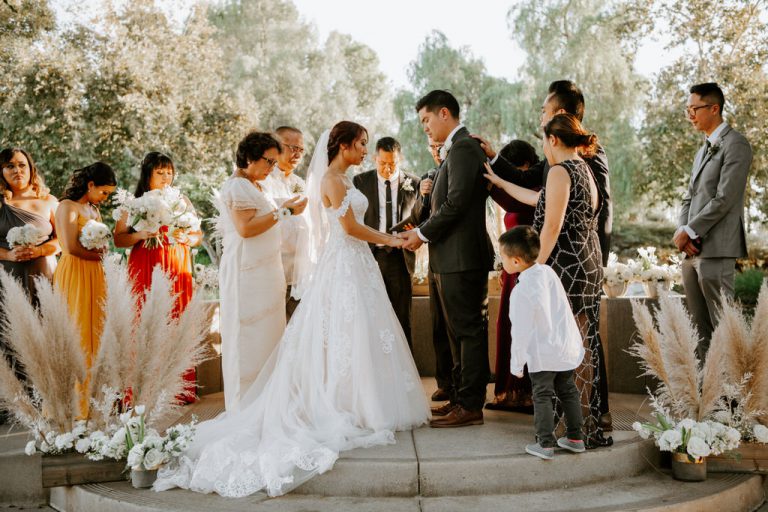 Coyote Hills Golf Course Wedding ceremony
